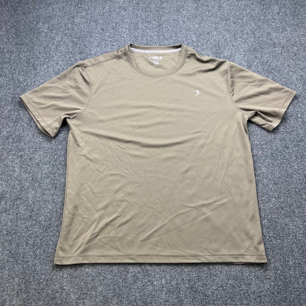 Reel Legends Fishing Performance Outdoor‎ Olive Green Short Sleeve T-Shirt